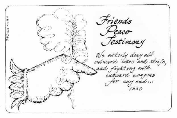 The Peace Testimony, 1660