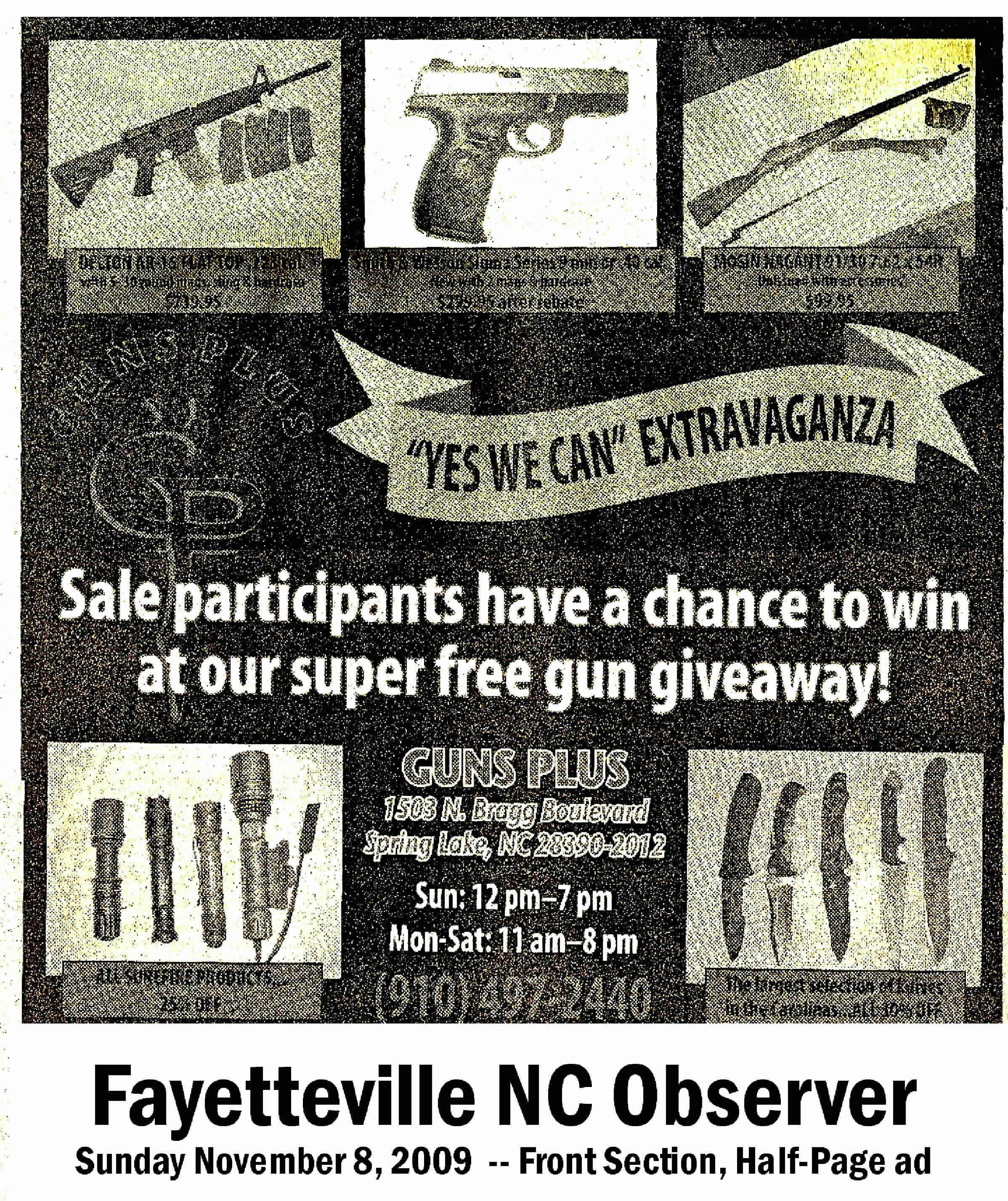 Gun ad-Yes-We-Can extravaganza