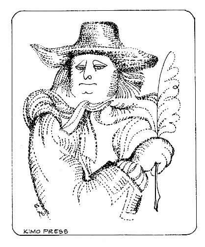 Man with a Quill pen